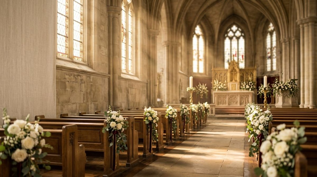 La iglesia quedó preciosa